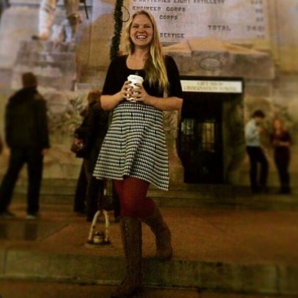 Fit & Flair Sweater Dress - Picture 2 of 12